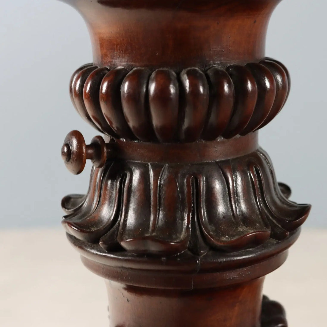 Antique Nightstand Charles X Maple Mahogany France XIX Century