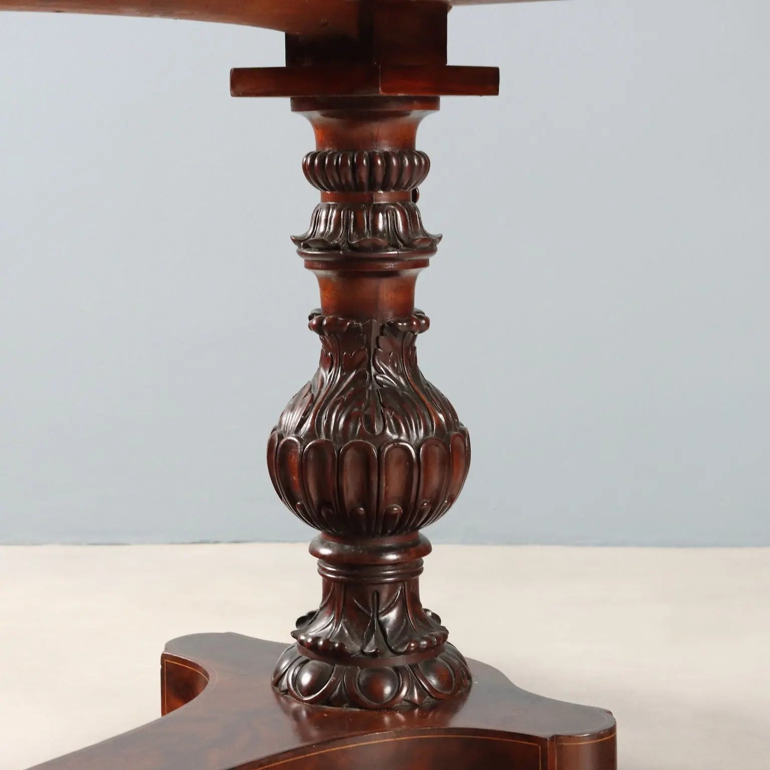 Antique Nightstand Charles X Maple Mahogany France XIX Century