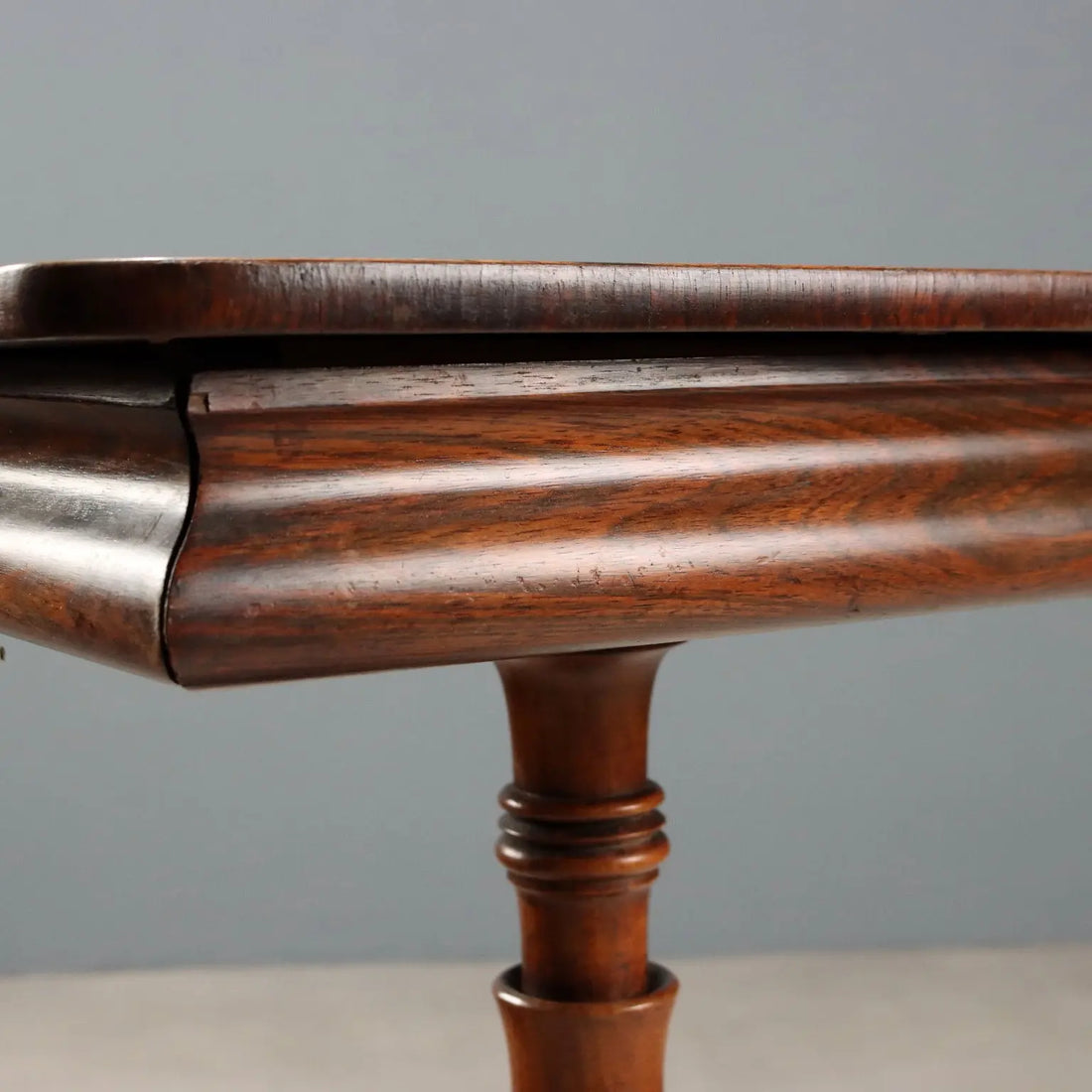 Small Antique Table Wood with Drawer Italy XIX Century