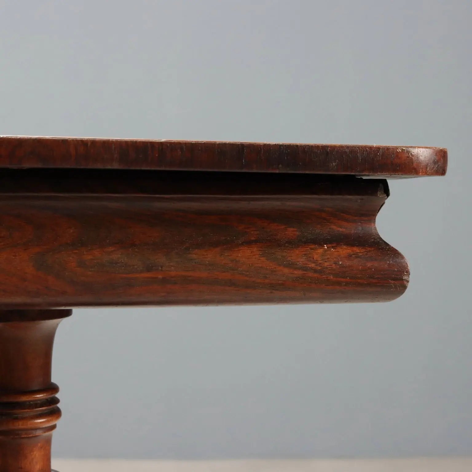 Small Antique Table Wood with Drawer Italy XIX Century