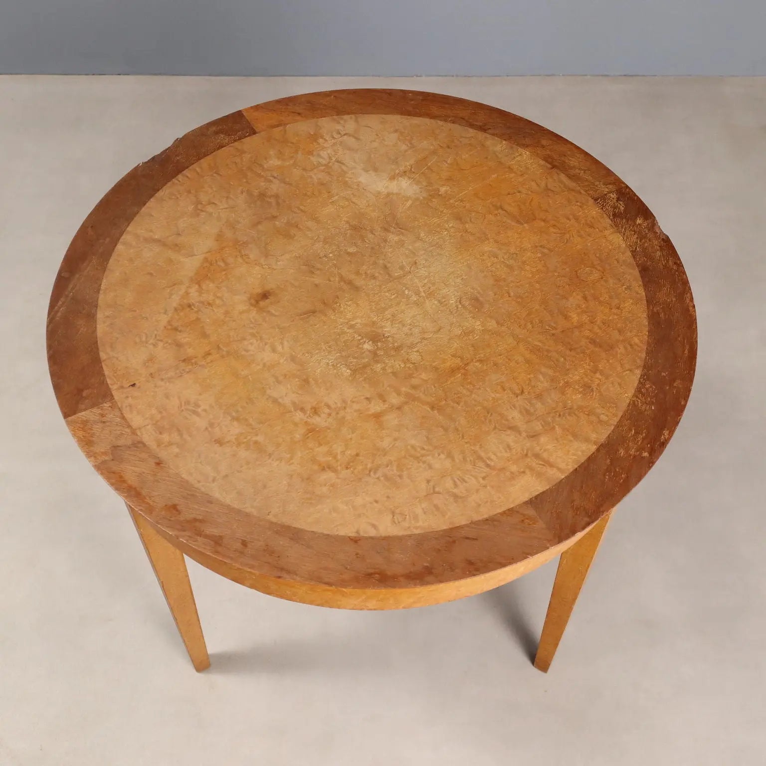 Antique Coffee Table Art Deco Exotic Wood XIX Century