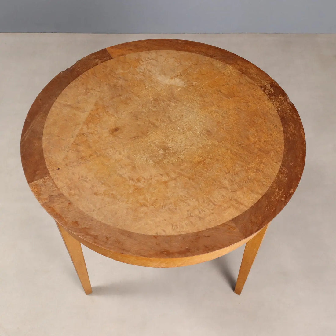 Antique Coffee Table Art Deco Exotic Wood XIX Century