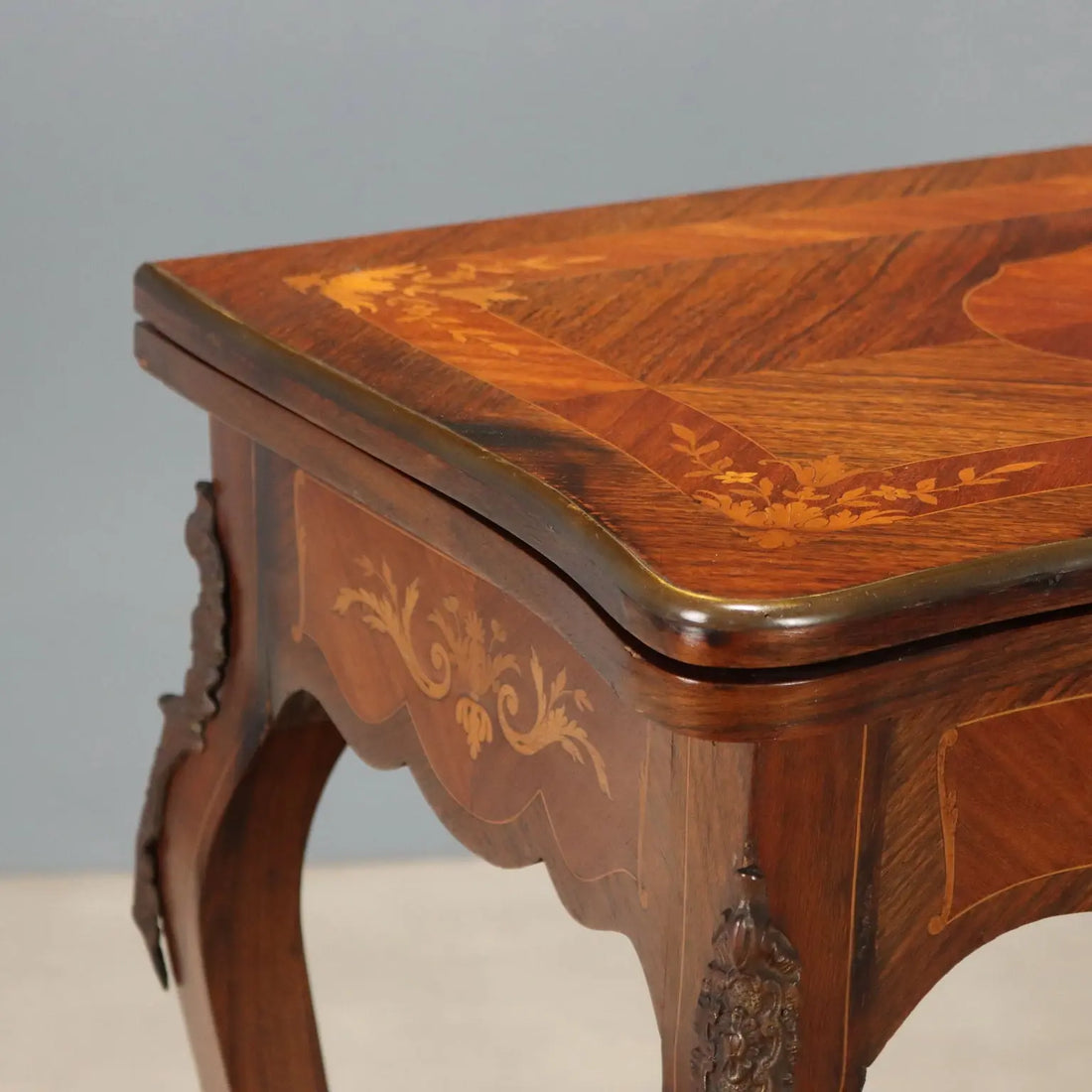 English Rosewood Game Table - 19th Century