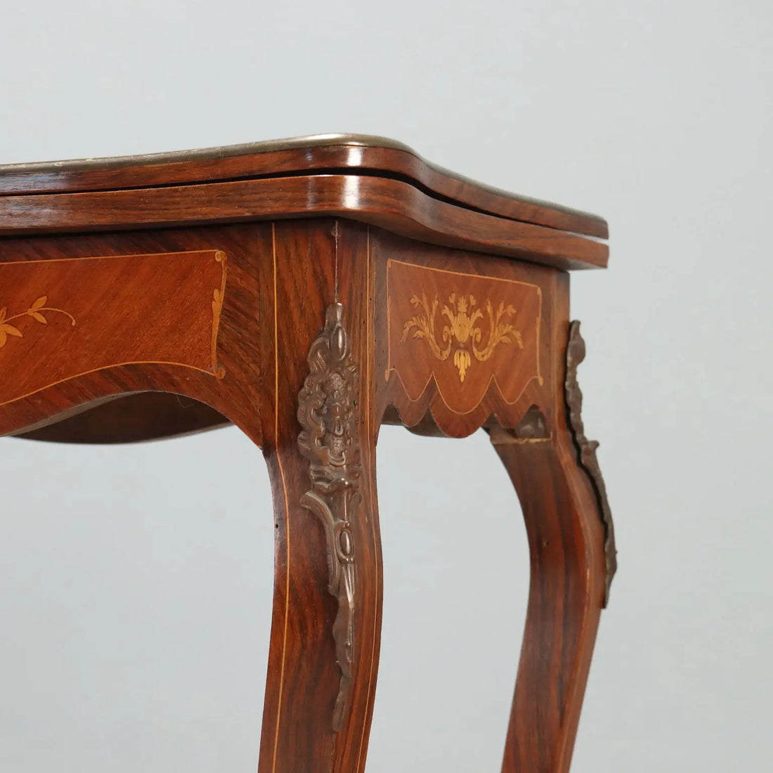 English Rosewood Game Table - 19th Century