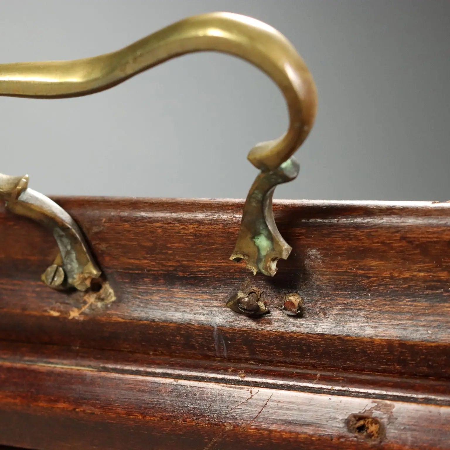 Walnut and Glass Display Table - Italy 19th Century