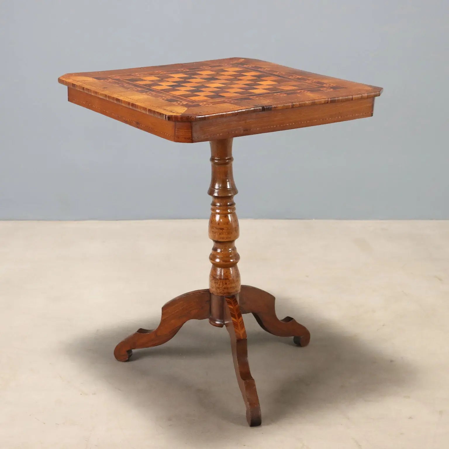 Inlaid Rolo Table, 19th Century