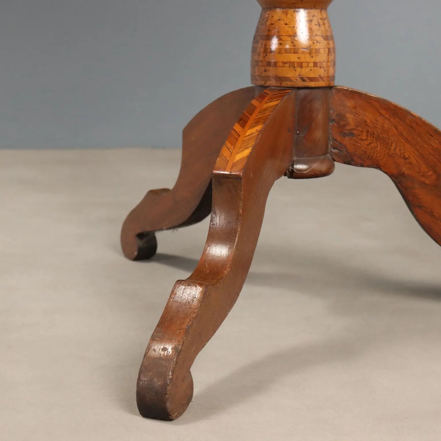 Inlaid Rolo Table, 19th Century