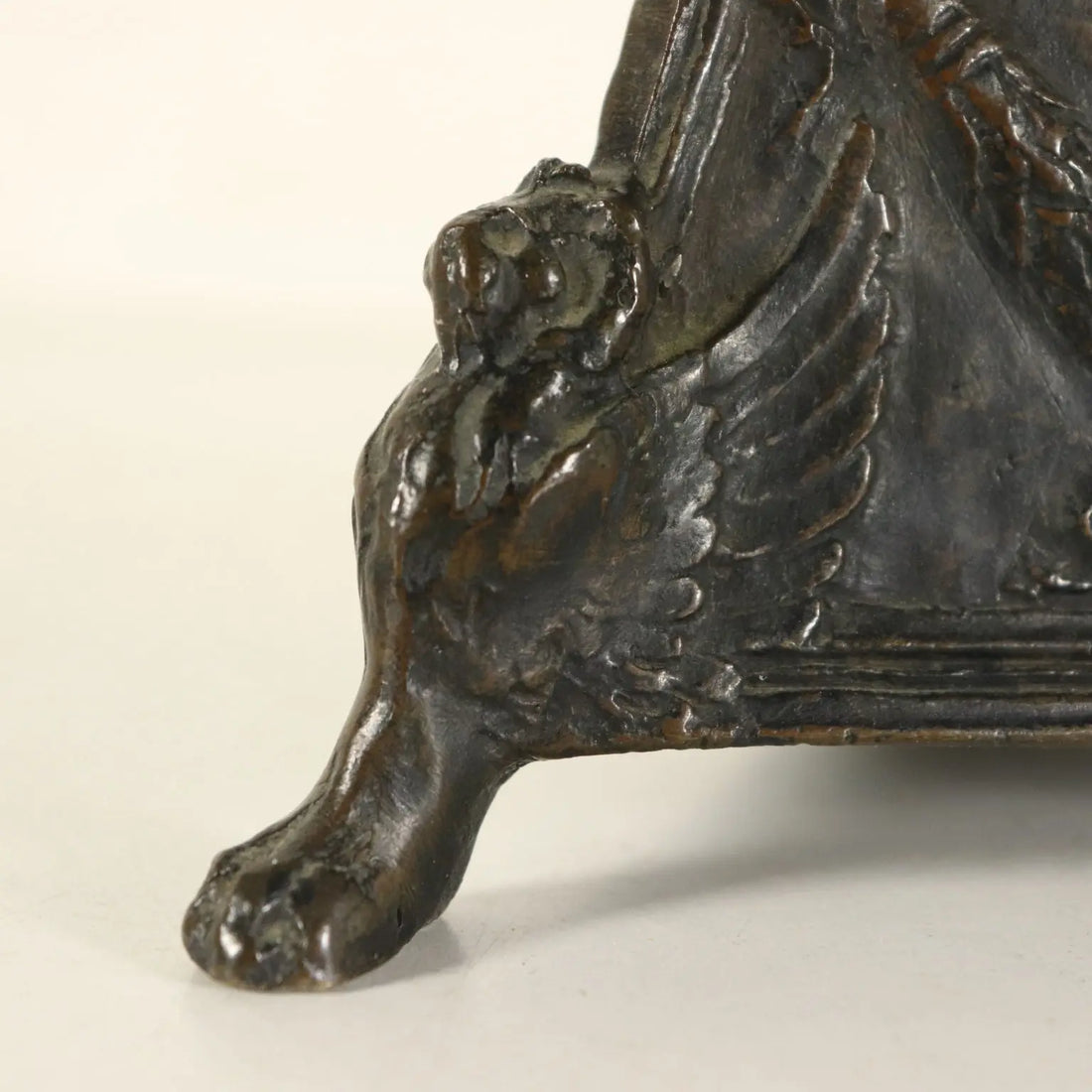 Renaissance Bronze Three-Legged Pedestal