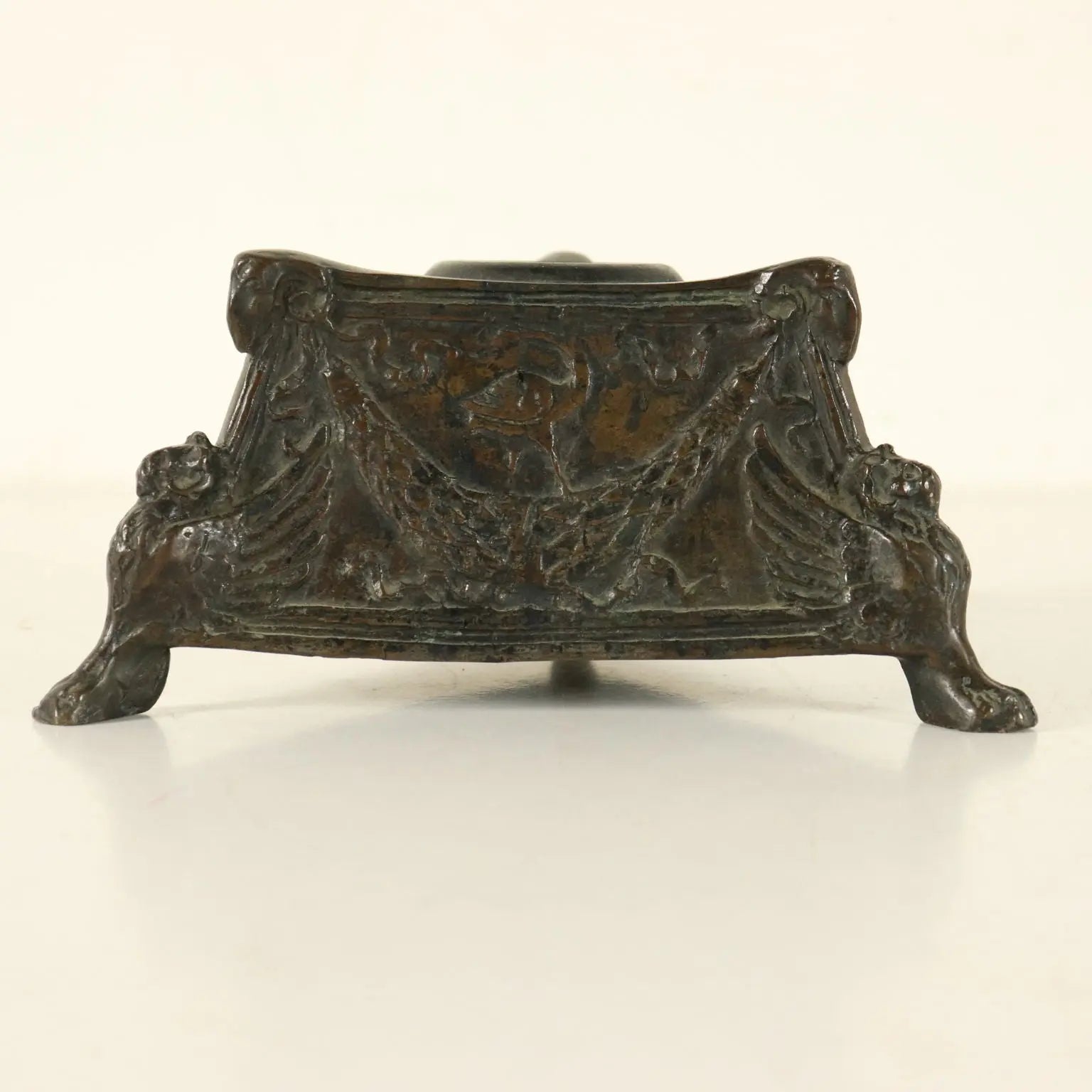 Renaissance Bronze Three-Legged Pedestal
