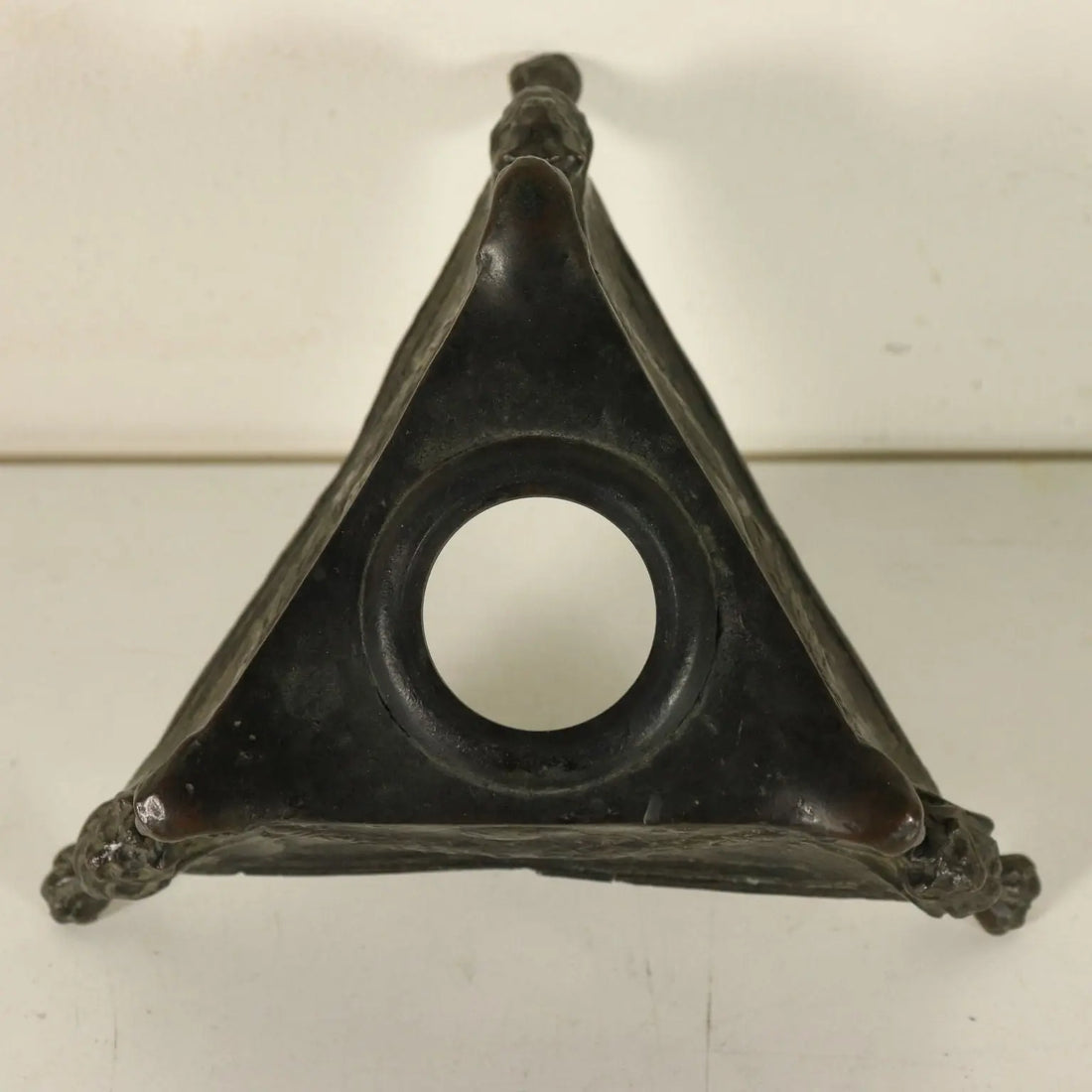 Renaissance Bronze Three-Legged Pedestal