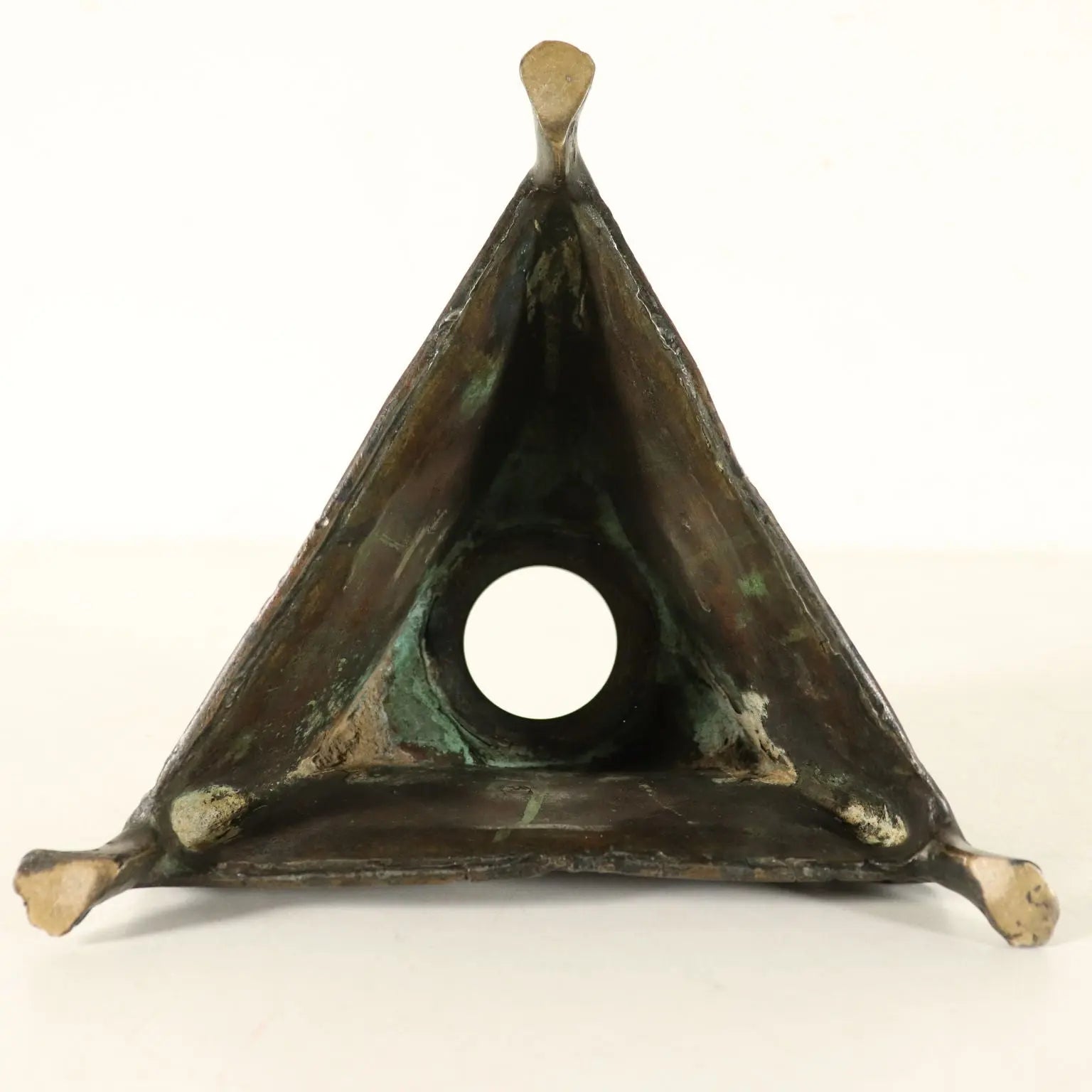 Renaissance Bronze Three-Legged Pedestal