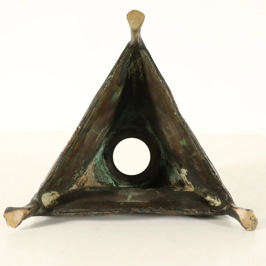 Renaissance Bronze Three-Legged Pedestal