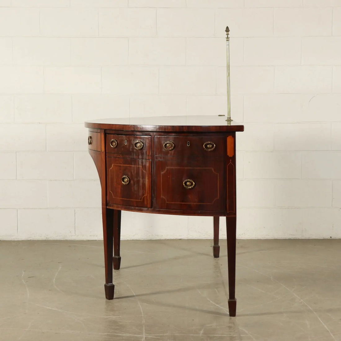 English Mahogany Sideboard with Bronze Details