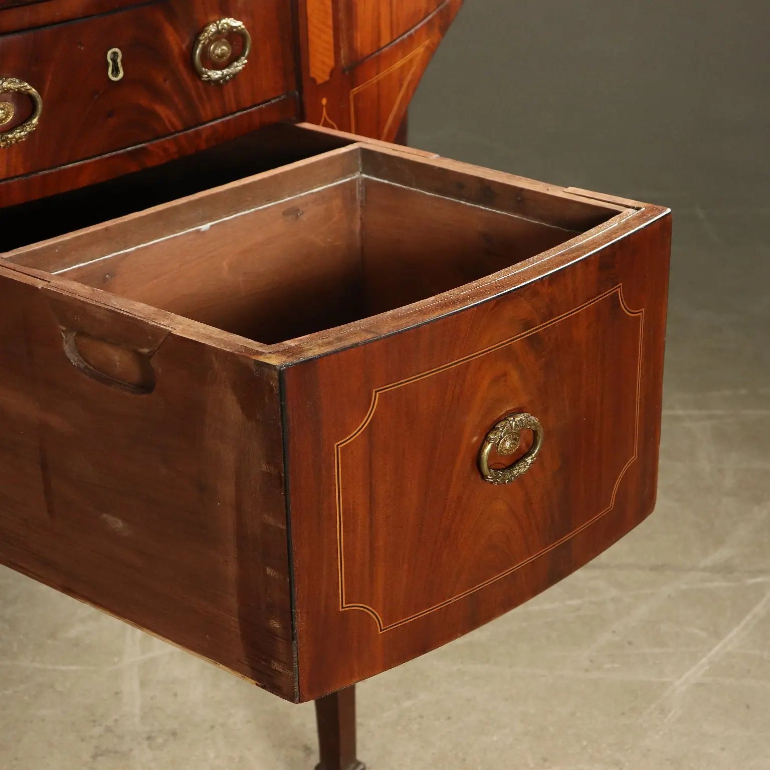 English Mahogany Sideboard with Bronze Details
