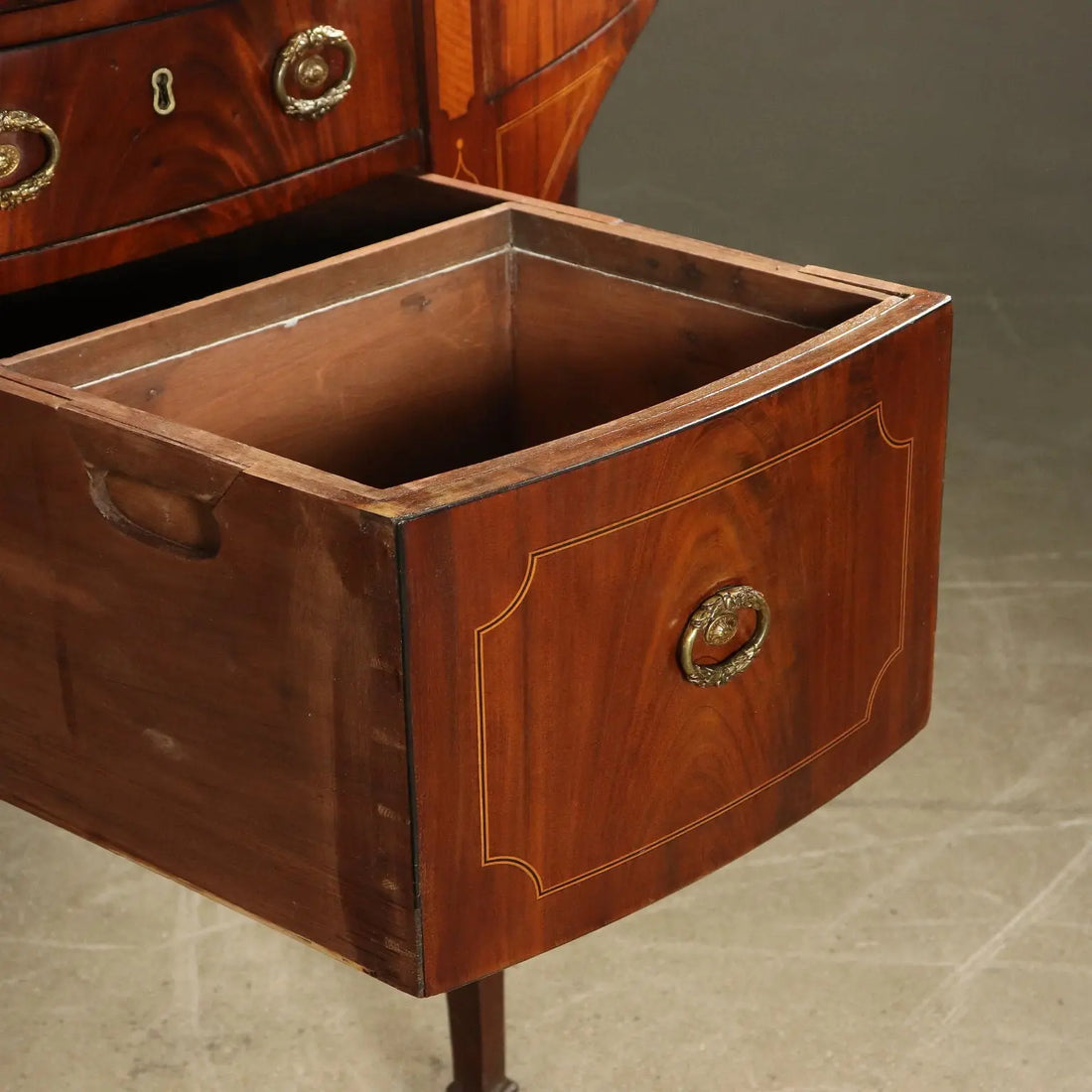 English Mahogany Sideboard with Bronze Details