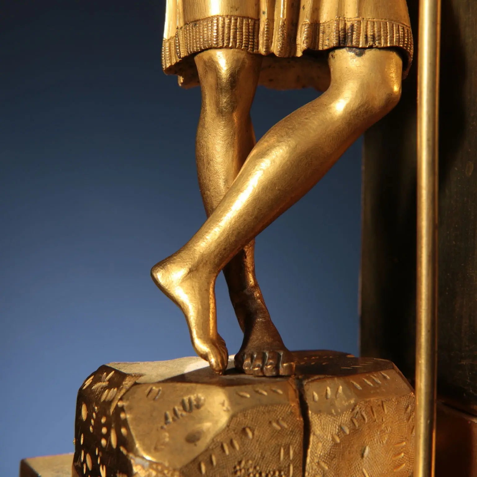 Gilt Bronze Mantel Clock - Camillo Borghese