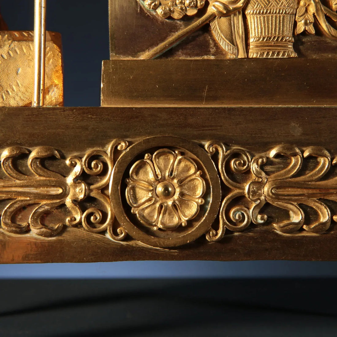 Gilt Bronze Mantel Clock - Camillo Borghese