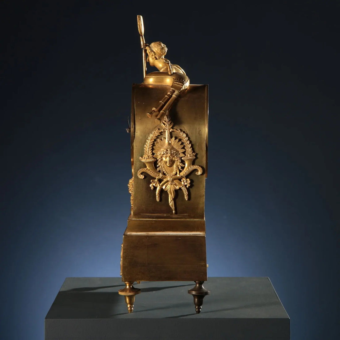 Gilt Bronze Mantel Clock - Camillo Borghese