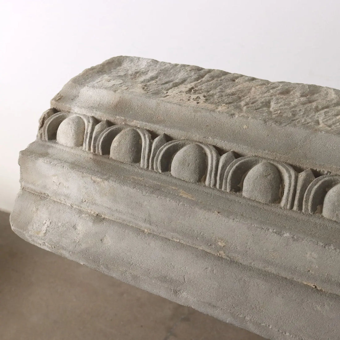 Renaissance Fireplace Architrave in Pietra Serena