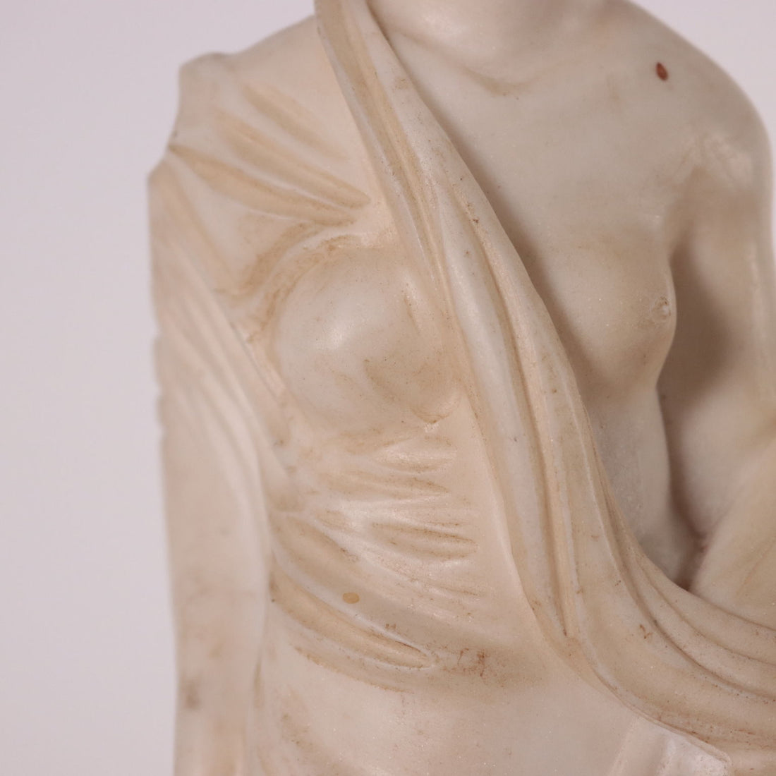 Sculpture of a Roman Matron White Marble Italy 19th Century | Art  Antique Art