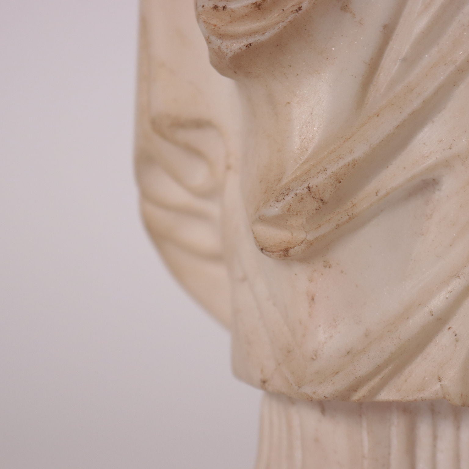 Sculpture of a Roman Matron White Marble Italy 19th Century | Art  Antique Art