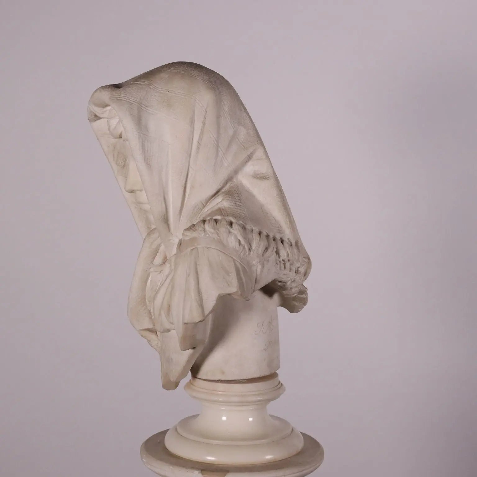 Portrait Of A Young Girl Marble Florence Tuscany 1894 | Art | Antique Art