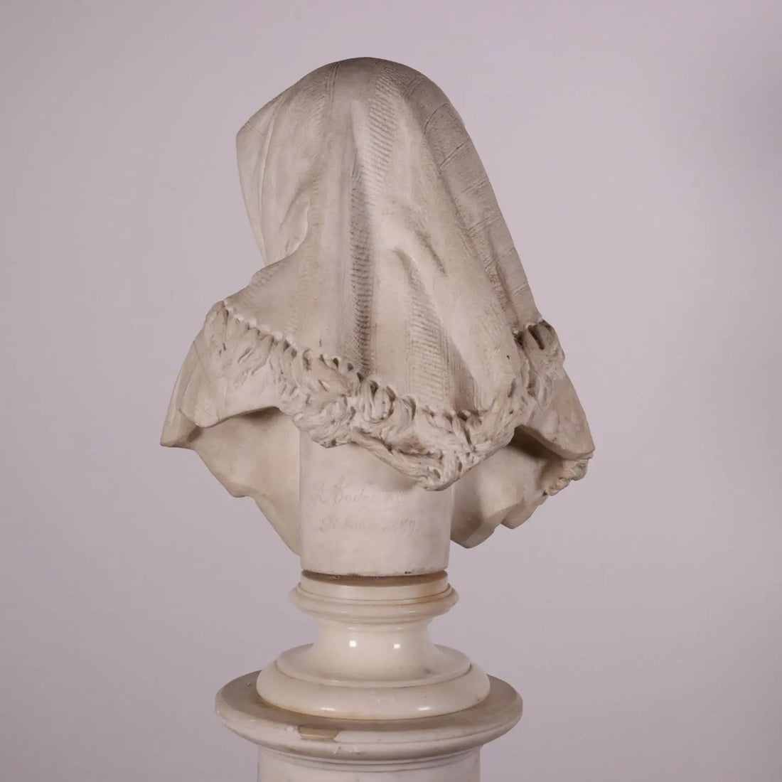Portrait Of A Young Girl Marble Florence Tuscany 1894 | Art | Antique Art