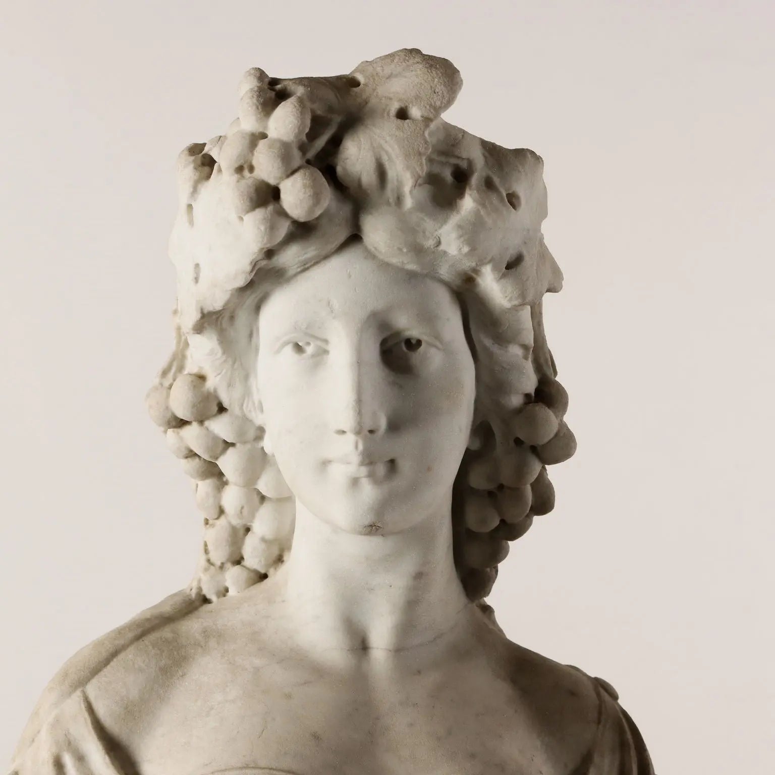 The Allegory of Autumn White Marble Italy XIX Century - Italy, Half XIX Century | Art | Antique Art