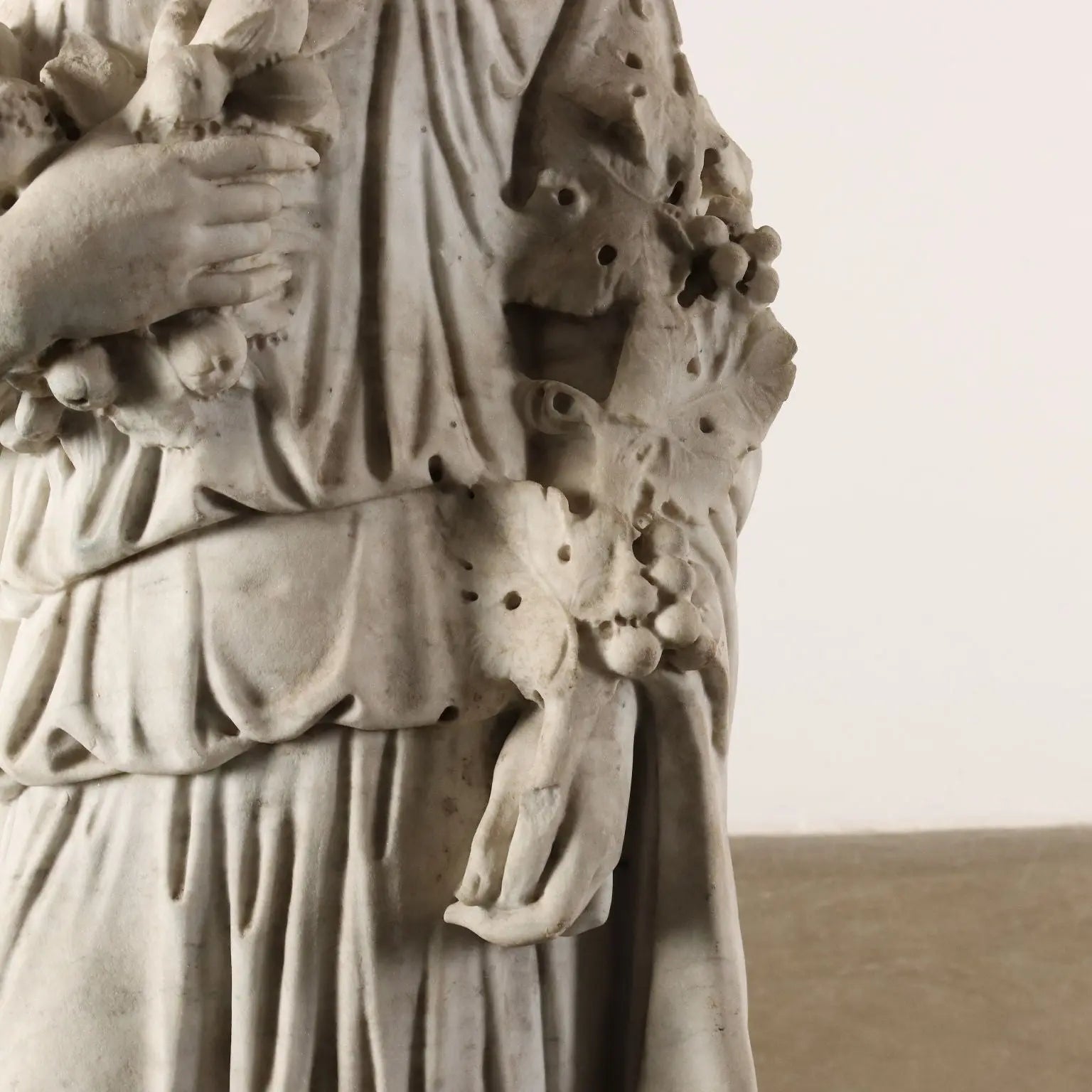 The Allegory of Autumn White Marble Italy XIX Century - Italy, Half XIX Century | Art | Antique Art