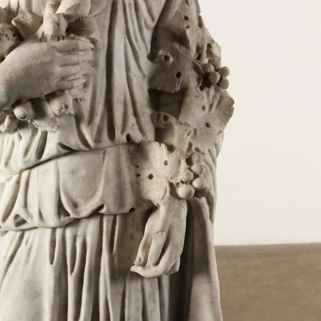 The Allegory of Autumn White Marble Italy XIX Century - Italy, Half XIX Century | Art | Antique Art