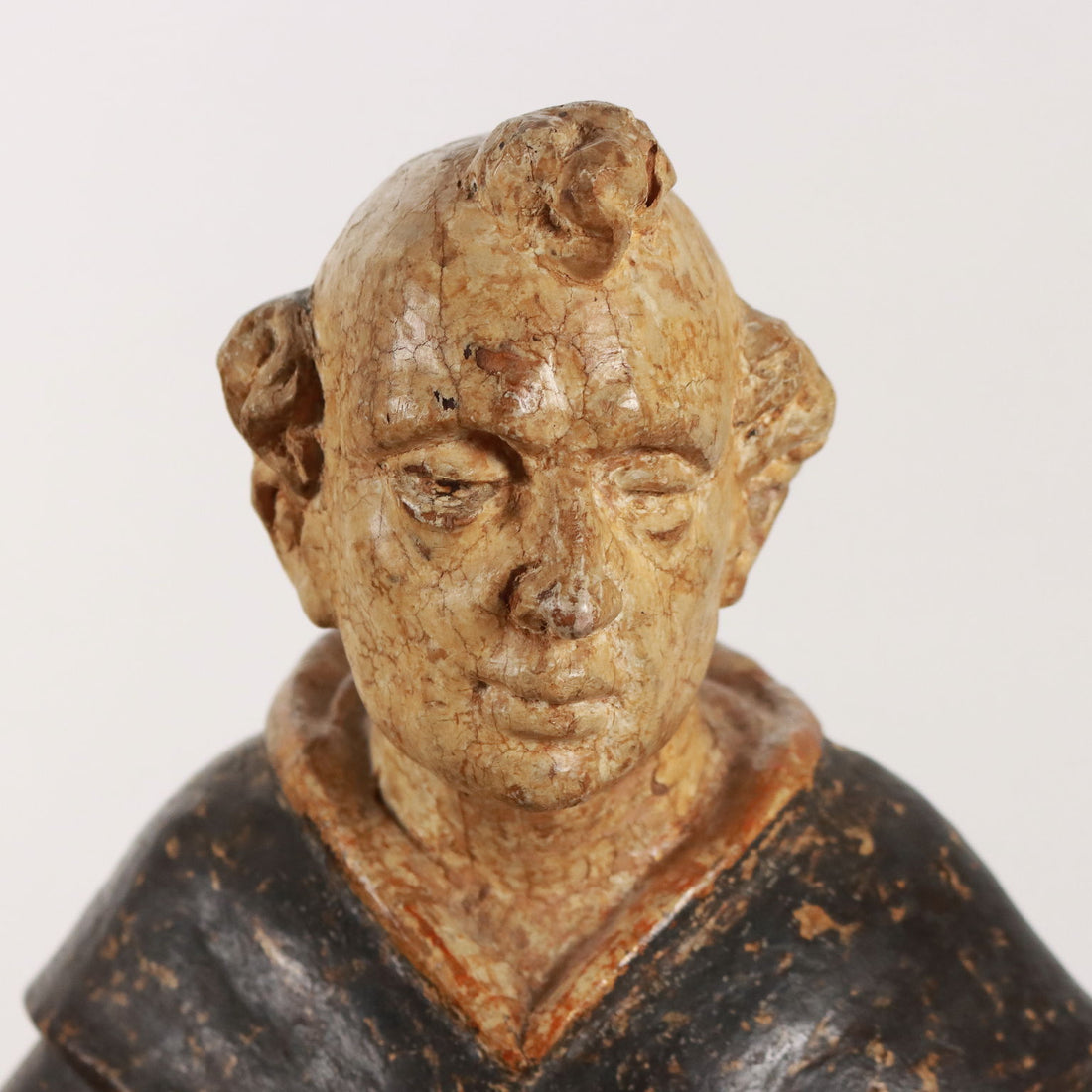 Ancient Sculpture St. Pascal Baylon Linden XVII Century - Lombardo-Veneto | Art  Antique Art