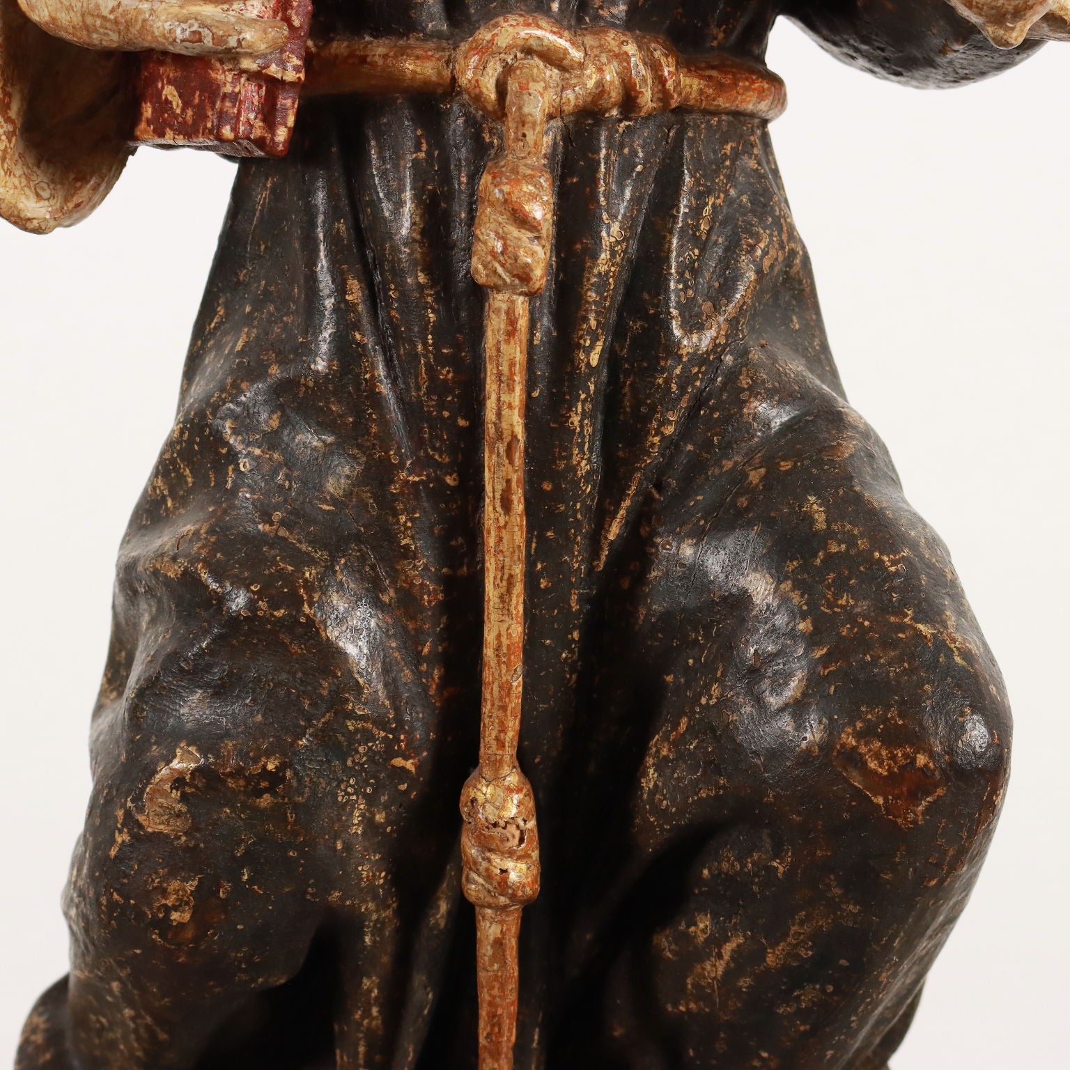 Ancient Sculpture St. Pascal Baylon Linden XVII Century - Lombardo-Veneto | Art  Antique Art