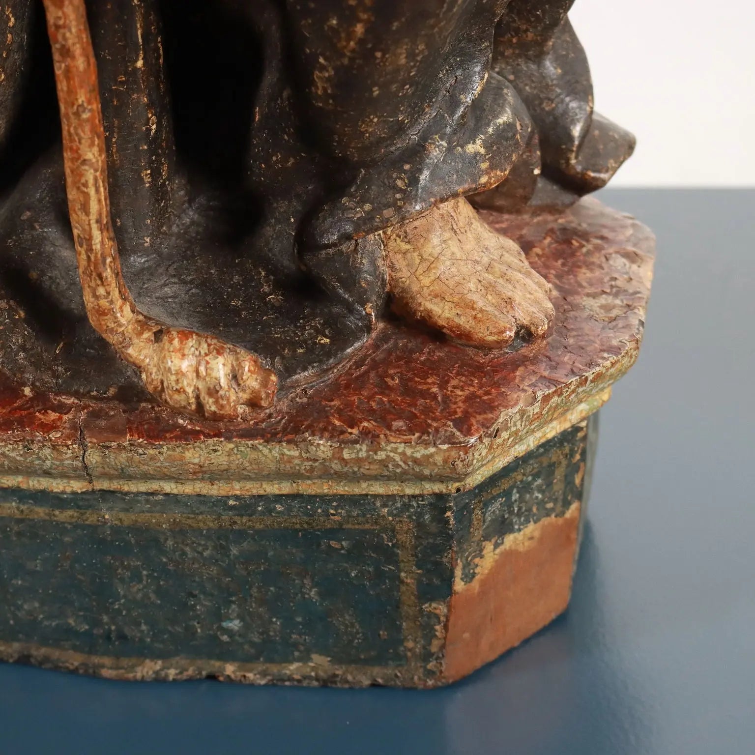 Ancient Sculpture St. Pascal Baylon Linden XVII Century - Lombardo-Veneto | Art | Antique Art