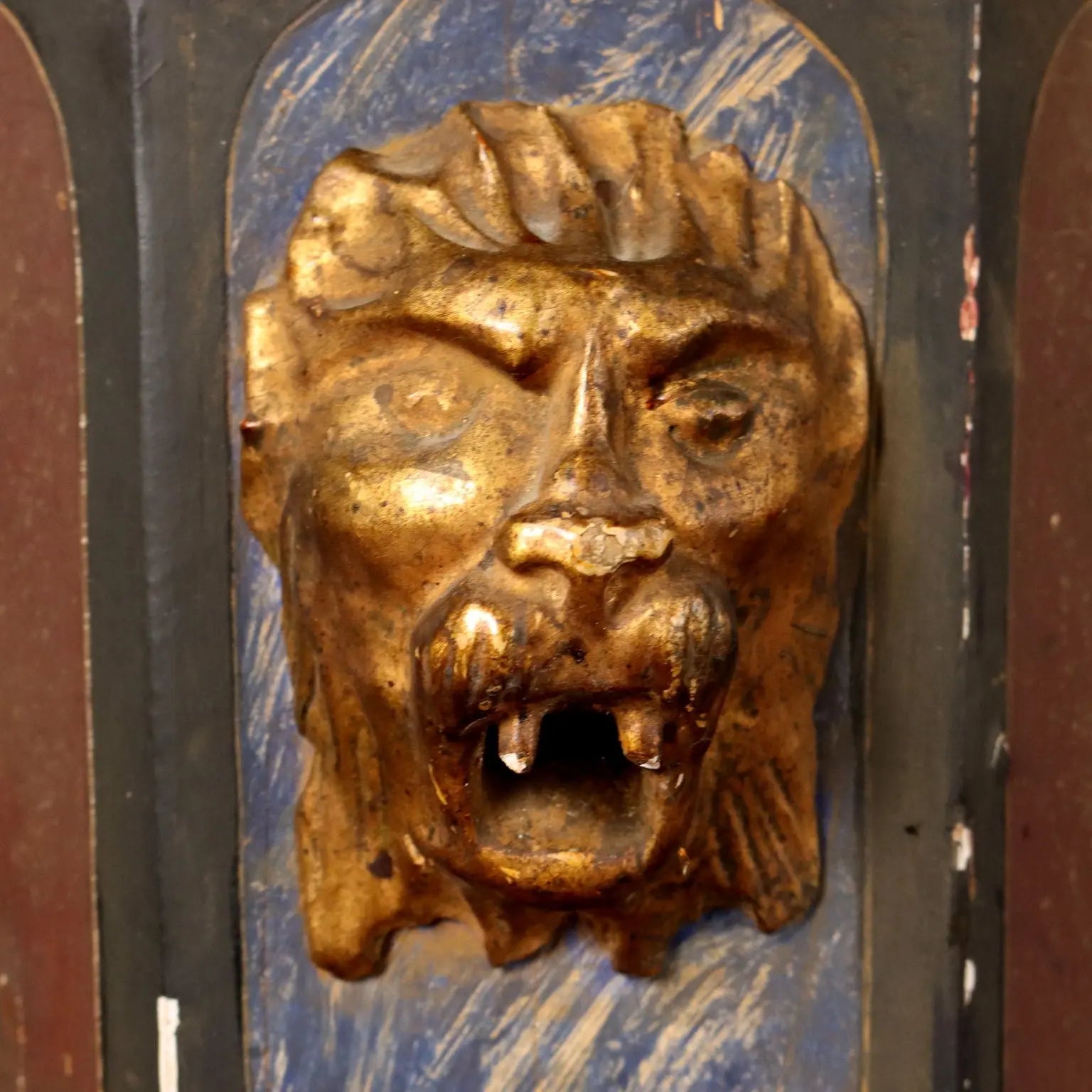 Antique Candle-Holders Painted Wood Italy XIX Century - Venice, Early XIX Century | Art | Antique Art