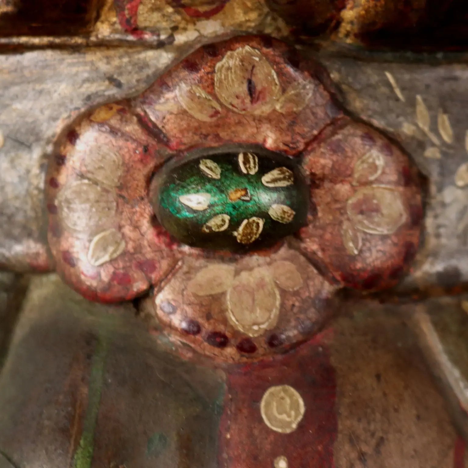 Antique Candle-Holders Painted Wood Italy XIX Century - Venice, Early XIX Century | Art | Antique Art