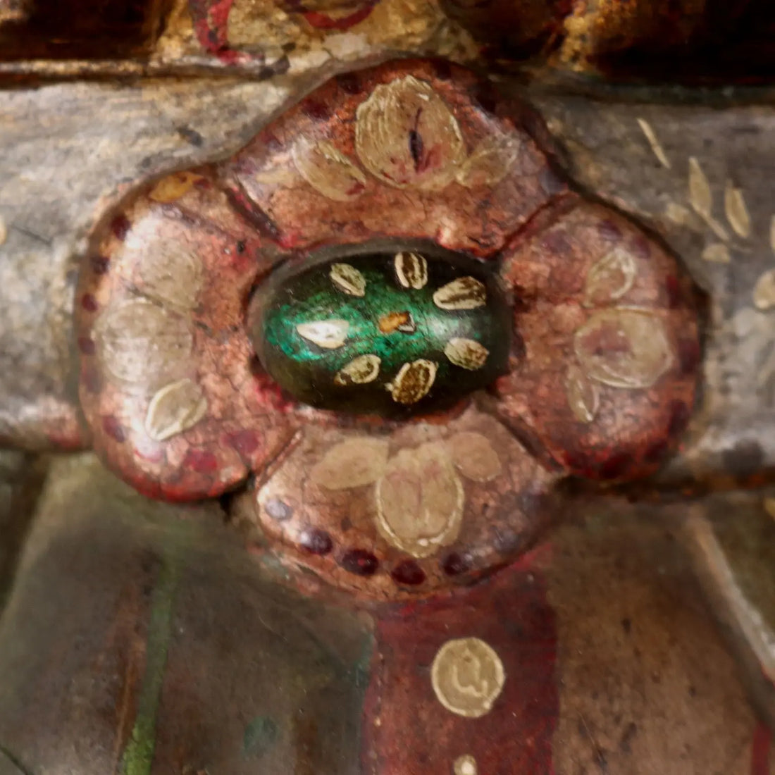 Antique Candle-Holders Painted Wood Italy XIX Century - Venice, Early XIX Century | Art | Antique Art
