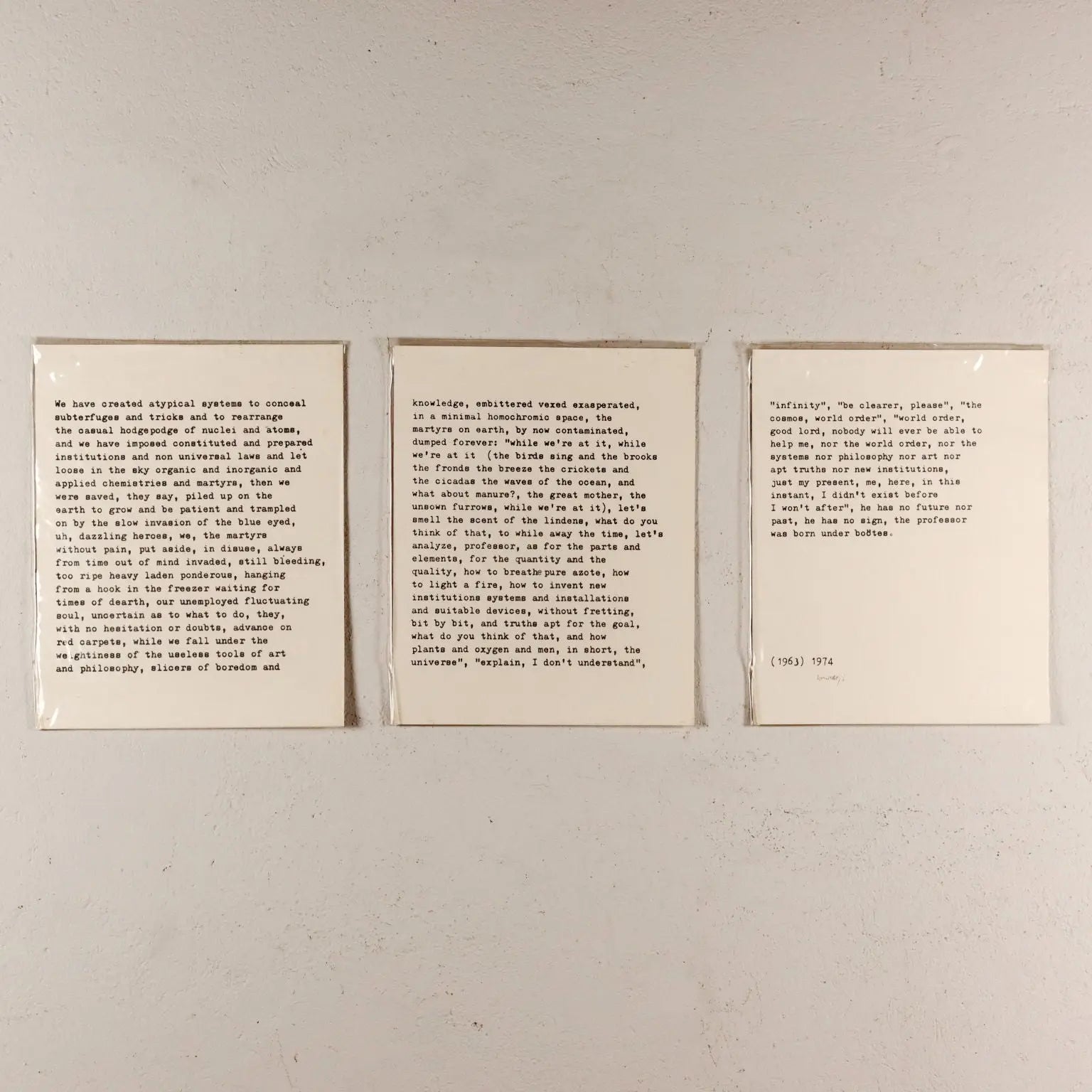 Contemporary Artwork Cioni Carpi 1963/74 Conceptual Art Mixed Techniqu - We created Atypical Systems 1963/74 | Art | Contemporary Art