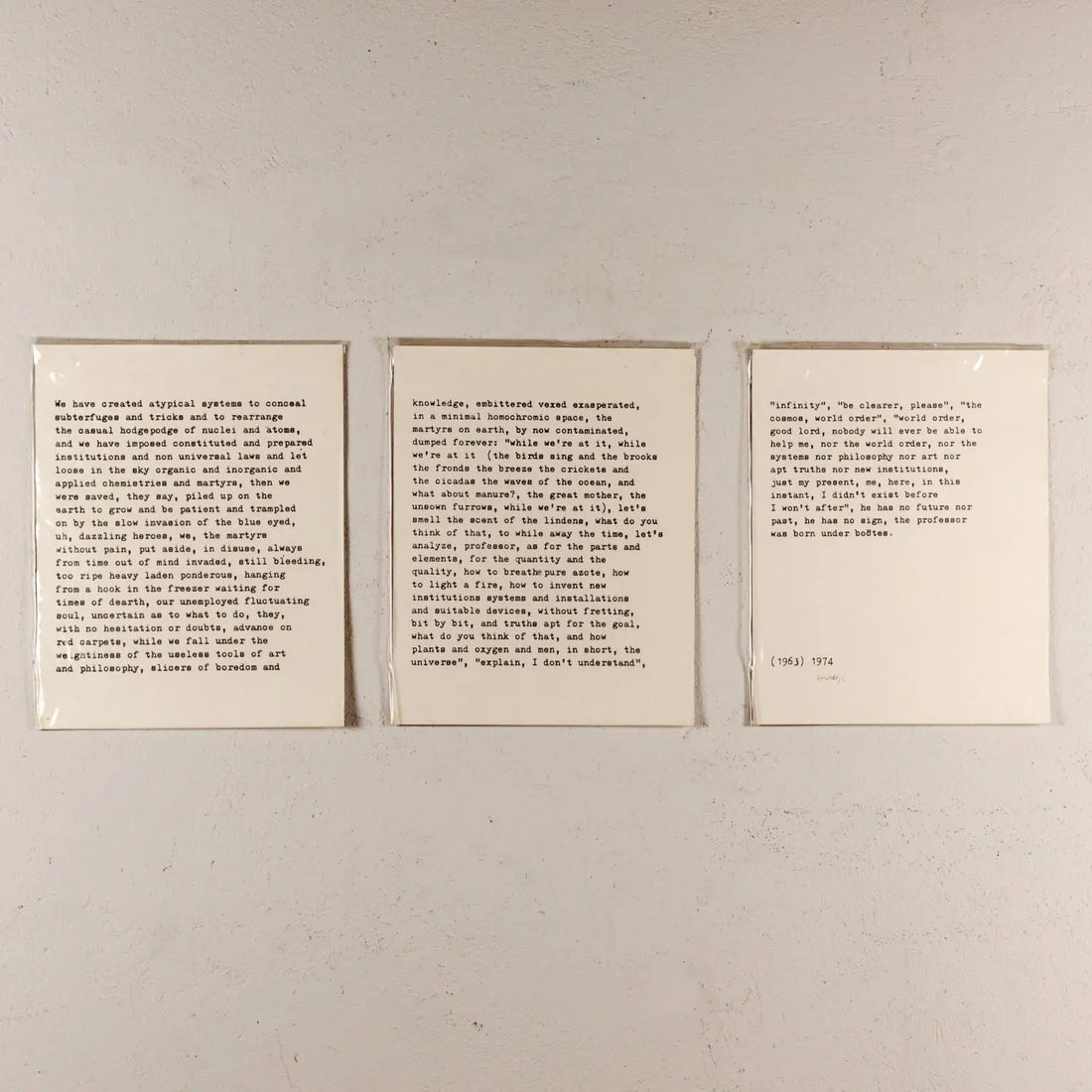 Contemporary Artwork Cioni Carpi 1963/74 Conceptual Art Mixed Techniqu - We created Atypical Systems 1963/74 | Art | Contemporary Art