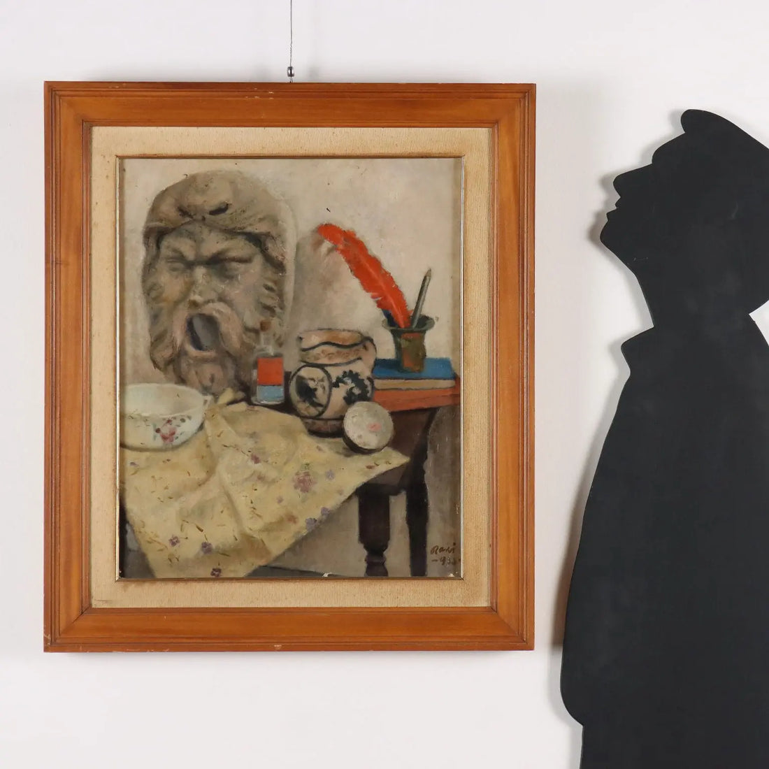 Artwork Signed ORAZI Oil on Canvas Composition Collectable 1933 - Composition, 1933 | Art | Contemporary Art