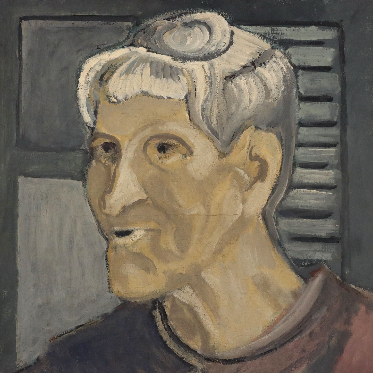 Portrait of a Woman 1951 Painted Signed Orazi Modernism Art - Portrait of a Woman 1951 | Art  Contemporary Art