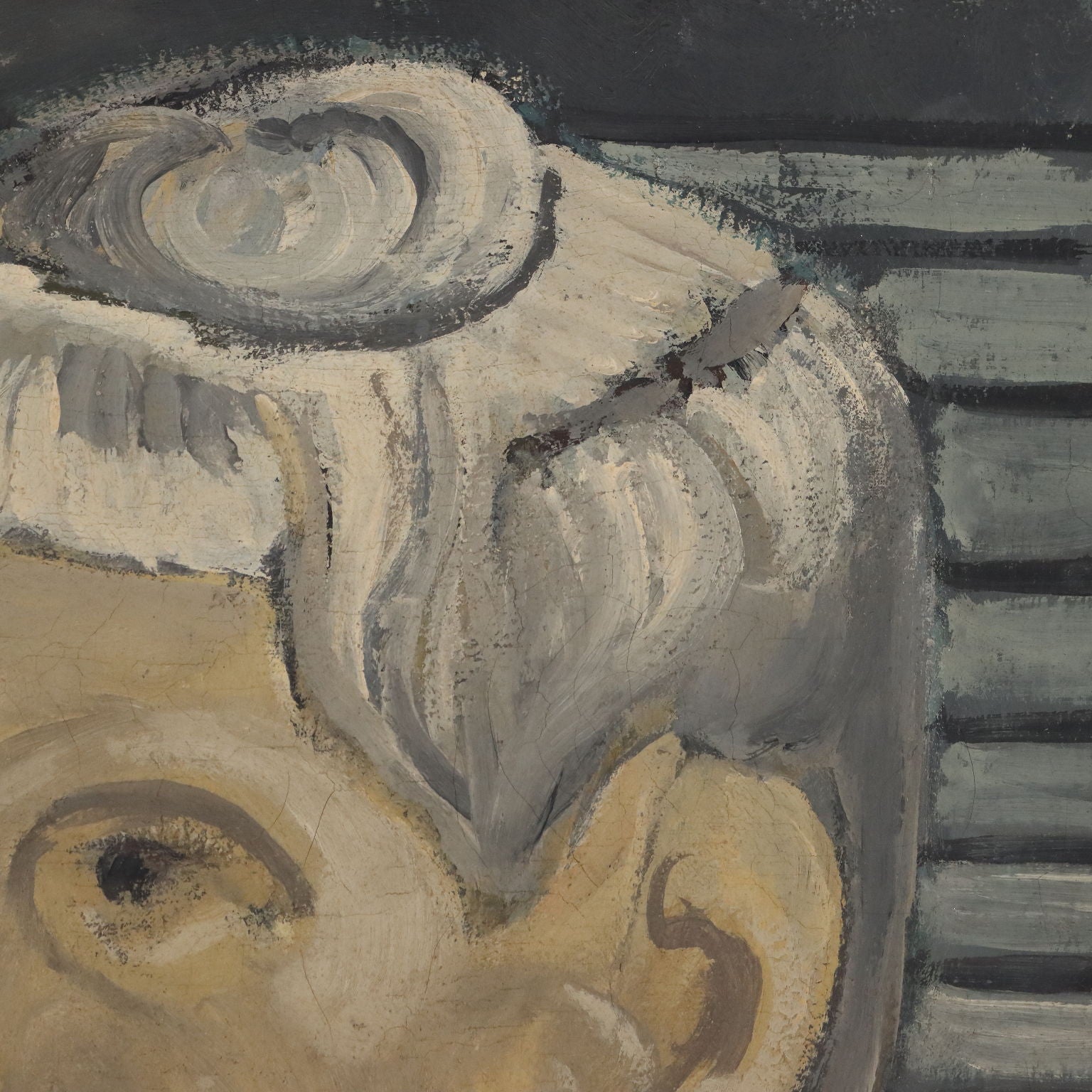 Portrait of a Woman 1951 Painted Signed Orazi Modernism Art - Portrait of a Woman 1951 | Art  Contemporary Art