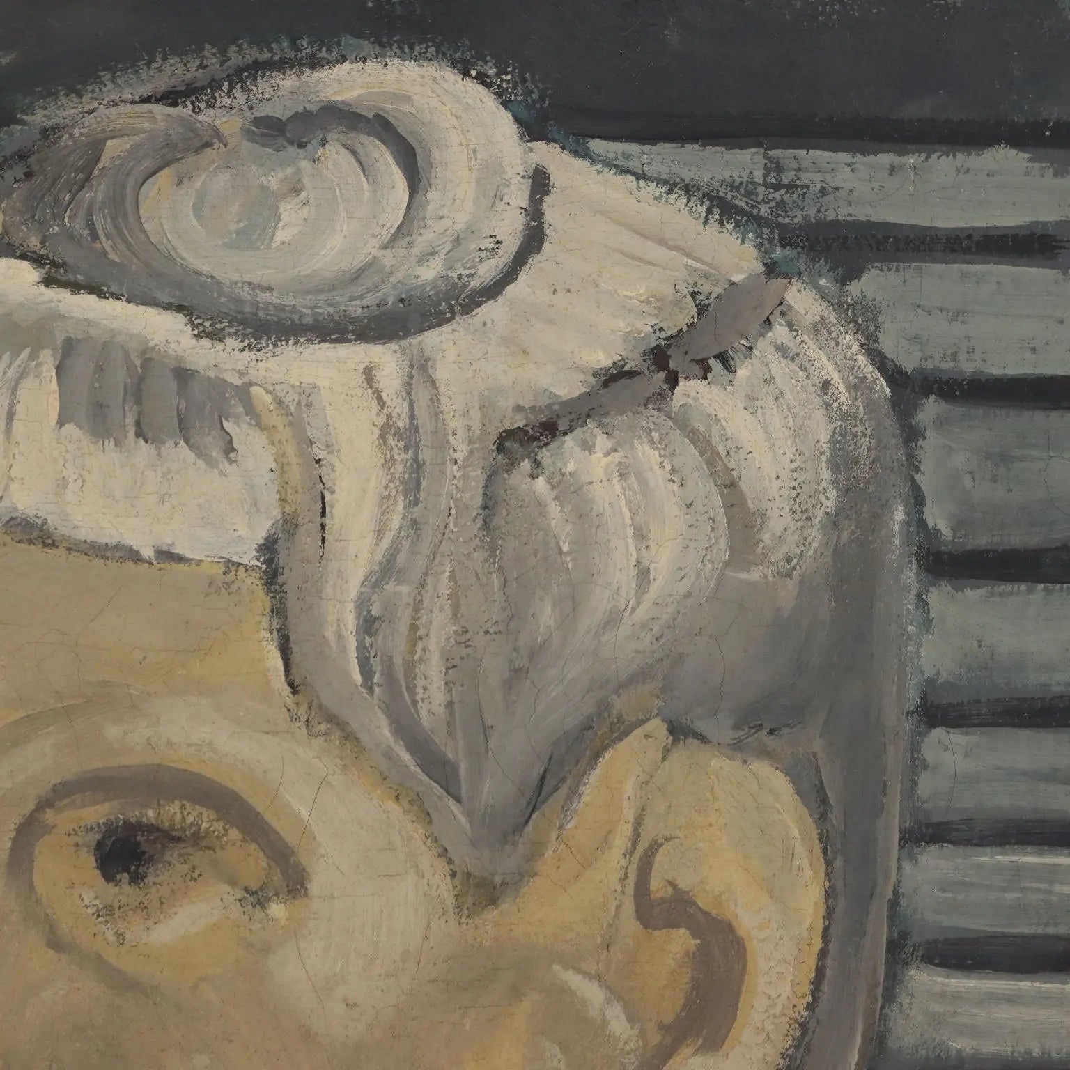 Portrait of a Woman 1951 Painted Signed Orazi Modernism Art - Portrait of a Woman 1951 | Art | Contemporary Art