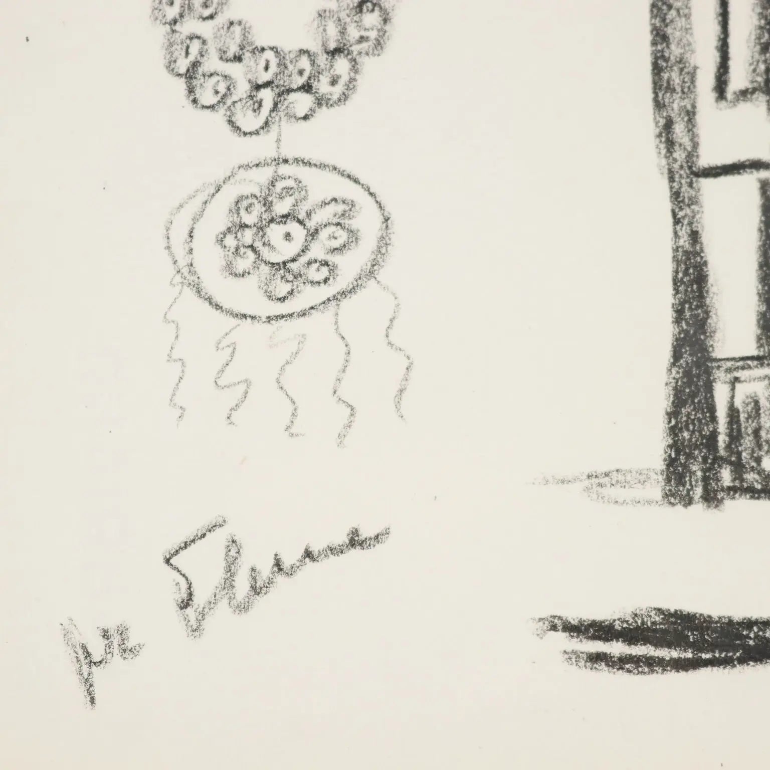 Contemporary Drawing Signed Remo Brindisi Aida Italy 1974 - Sketch for the "Aida" 1974 | Art | Contemporary Art
