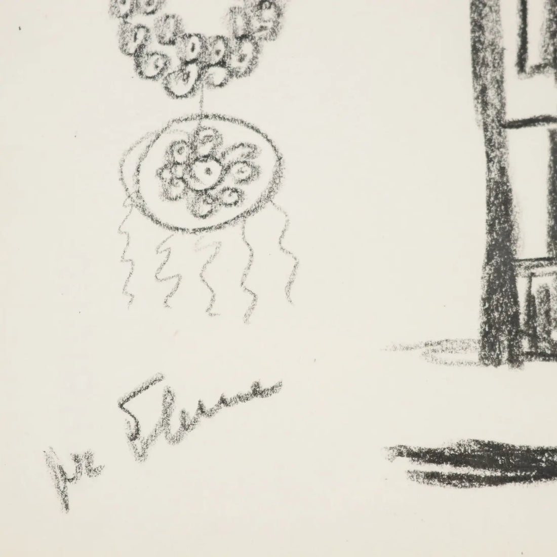 Contemporary Drawing Signed Remo Brindisi Aida Italy 1974 - Sketch for the "Aida" 1974 | Art | Contemporary Art