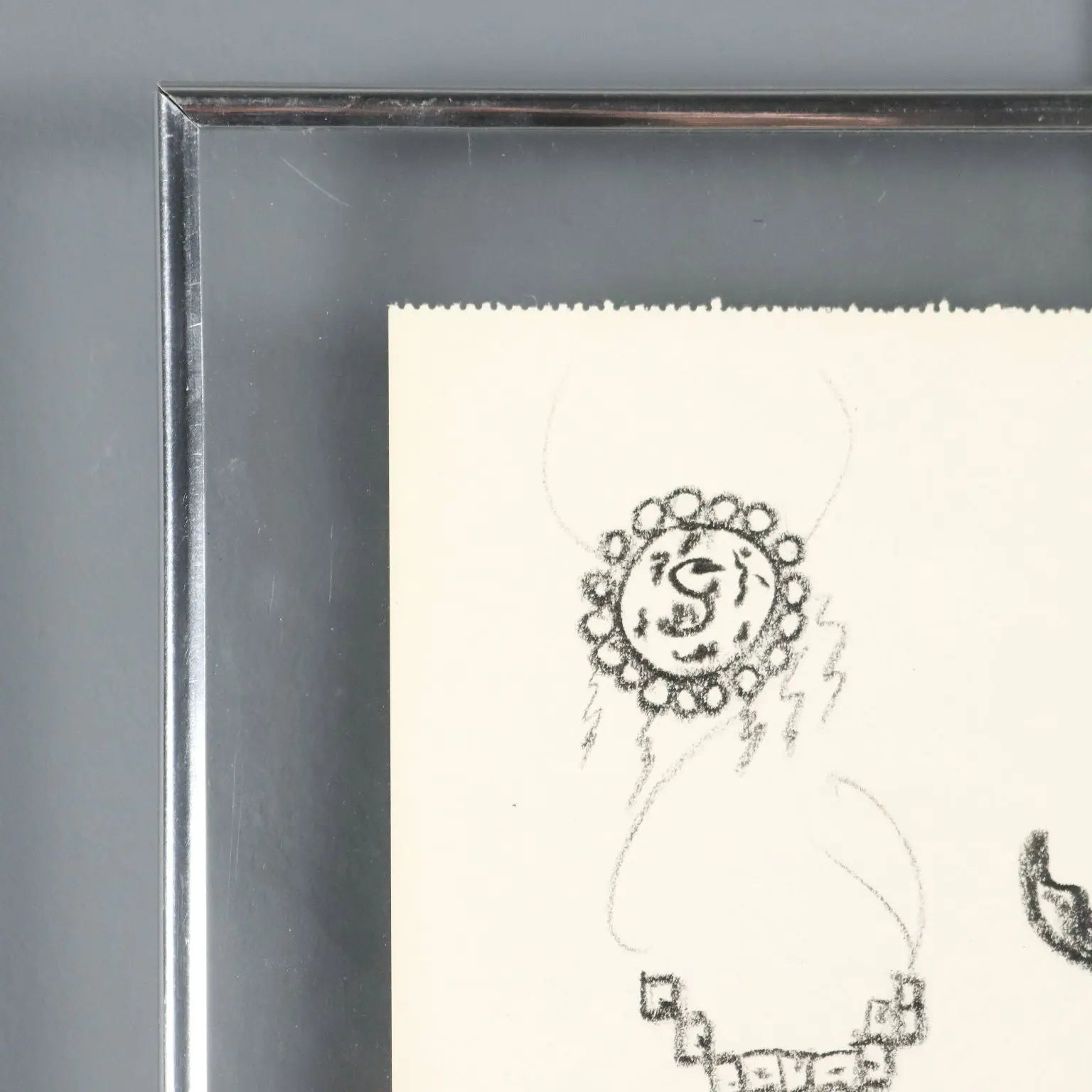 Contemporary Drawing Signed Remo Brindisi Aida Italy 1974 - Sketch for the "Aida" 1974 | Art | Contemporary Art