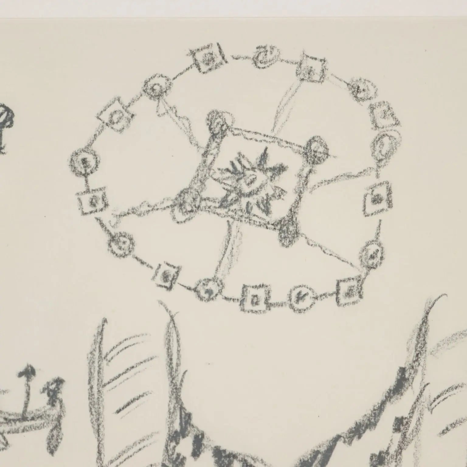 Contemporary Drawing by Remo Brindisi Sketch for the Aida 1974 - Sketch for the costumes of "Aida", 1974 | Art | Contemporary Art