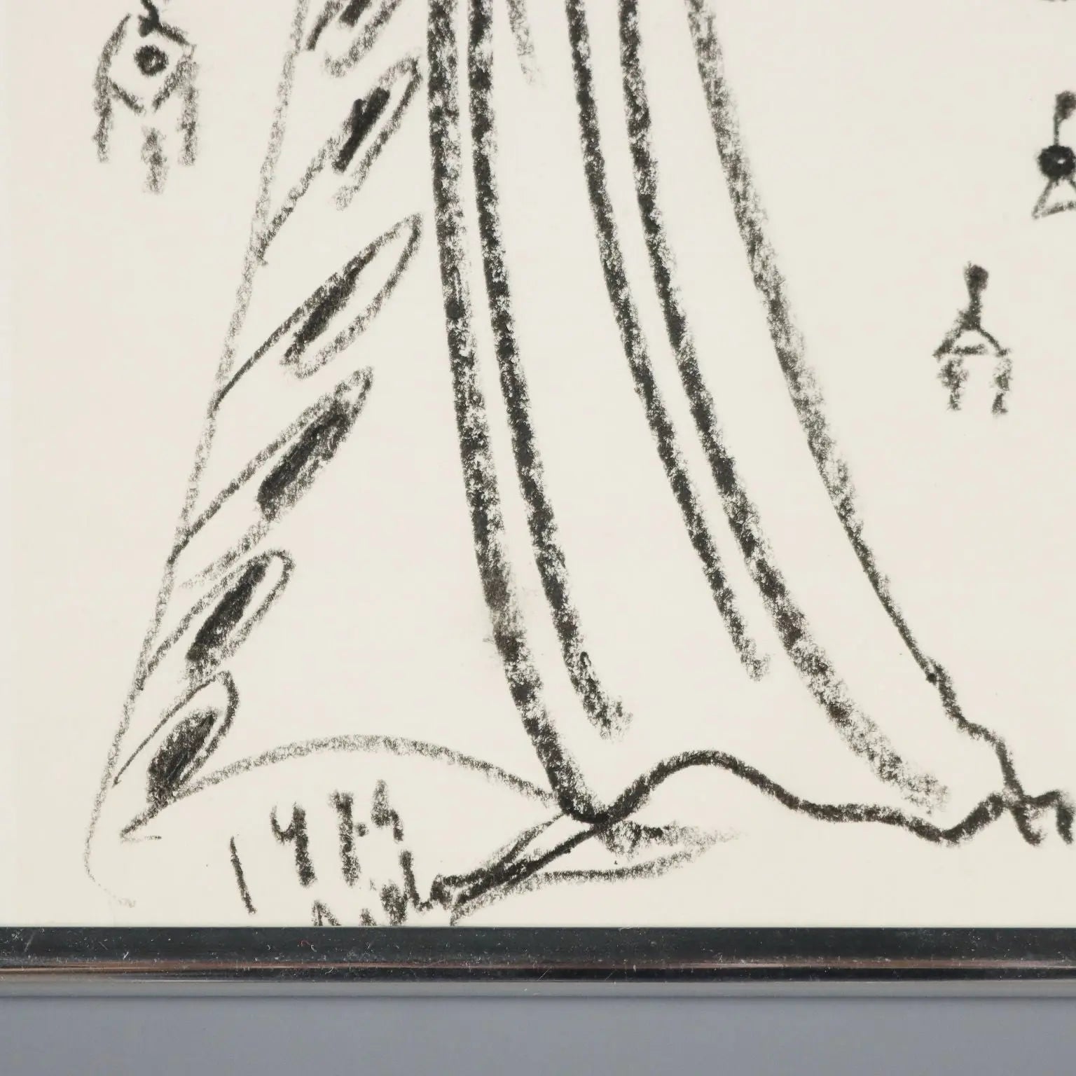 Sketches for Aida Drawing Signed Remo Brindisi Italy 1974 - Sketches  for "Aida" 1974 | Art | Contemporary Art