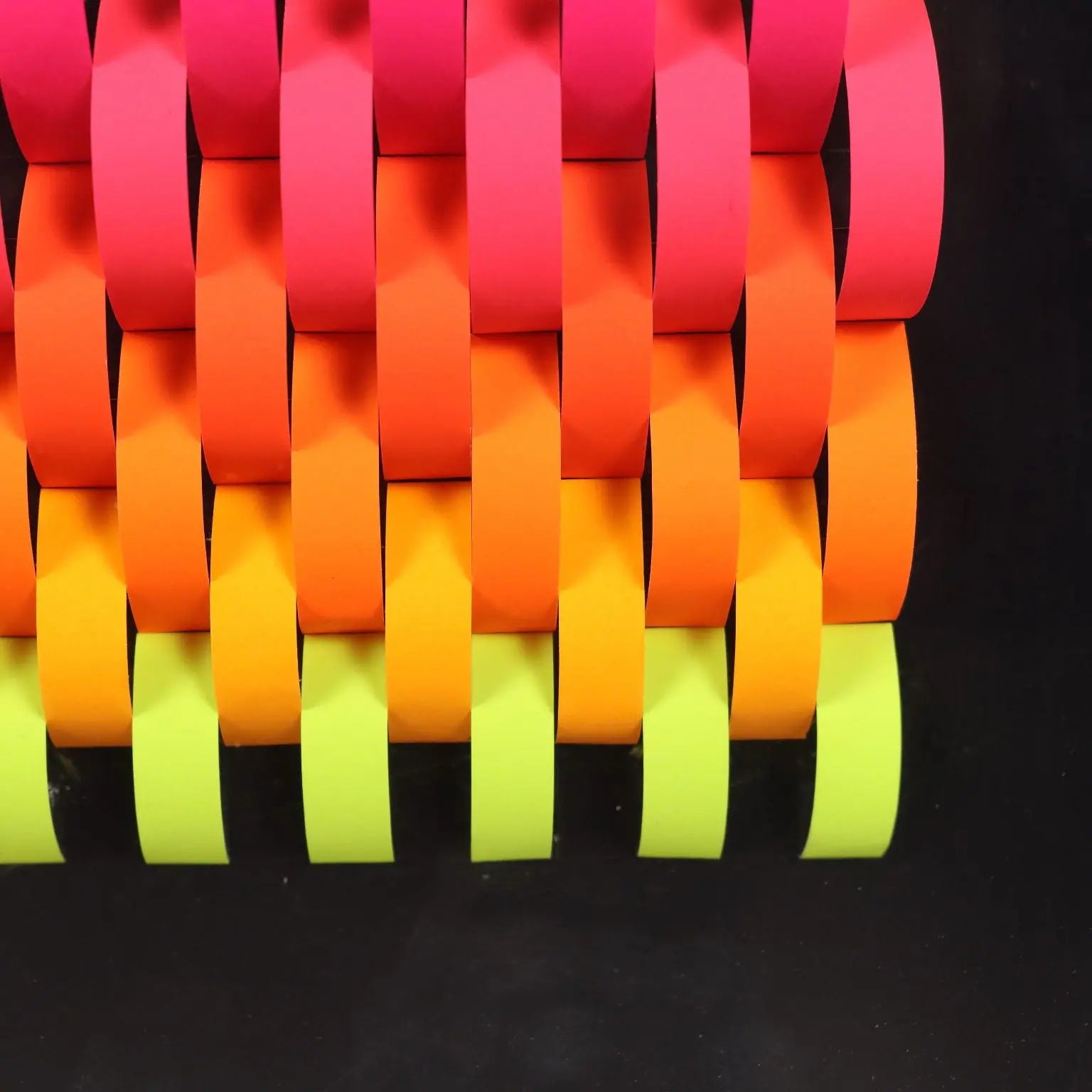 Contemporary Artwork Signed Dario Zaffaroni Italy 2019 - Fluorescent Polychrome Dynamics, 2019 | Art | Contemporary Art