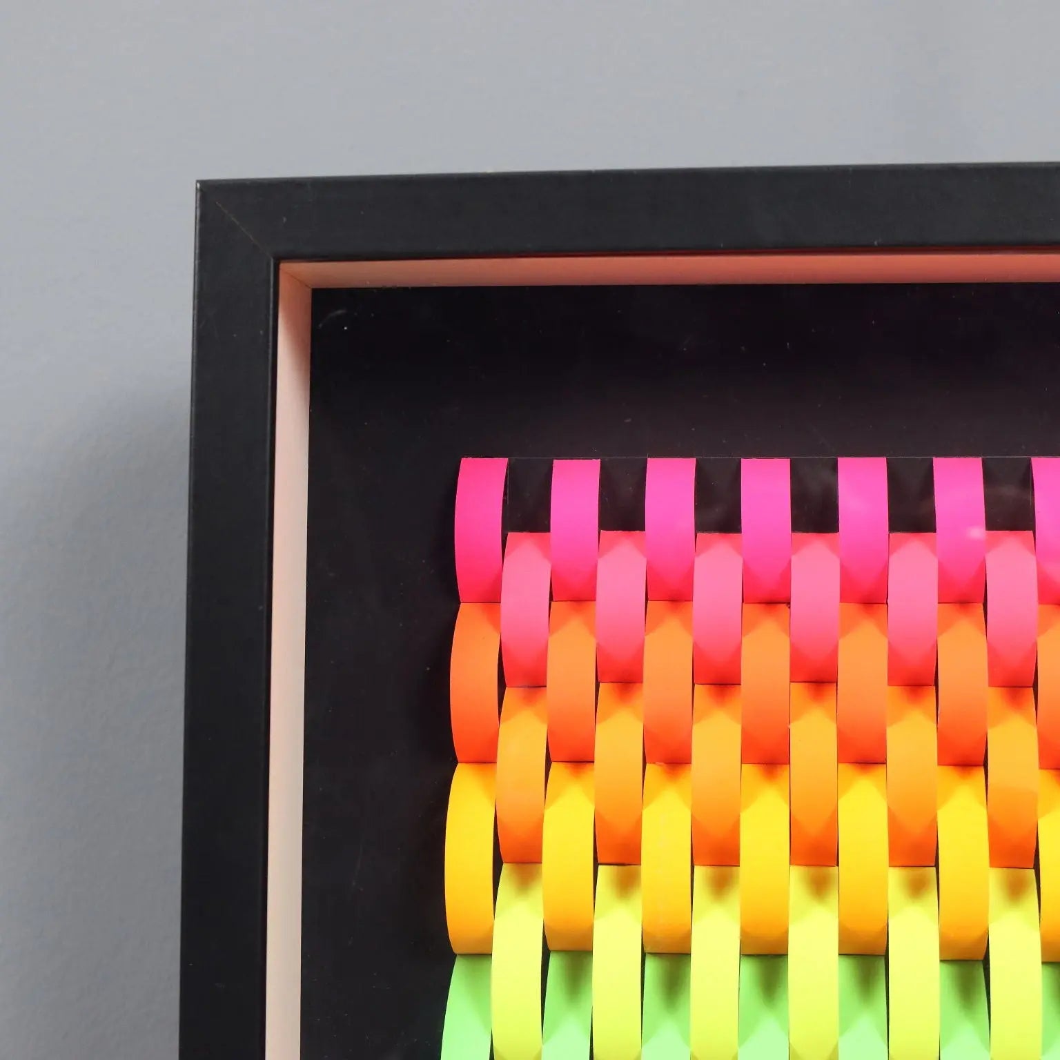 Contemporary Artwork Signed Dario Zaffaroni Italy 2019 - Fluorescent Polychrome Dynamics, 2019 | Art | Contemporary Art