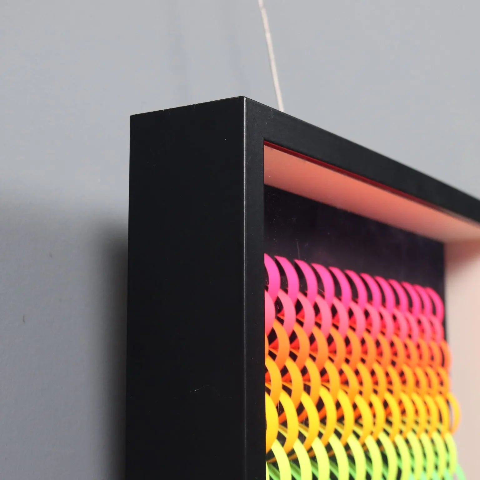 Contemporary Artwork Signed Dario Zaffaroni Italy 2019 - Fluorescent Polychrome Dynamics, 2019 | Art | Contemporary Art